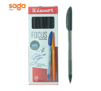 Ручка шариковая Luxor Focus, чёрный, 0,7мм. 16401.