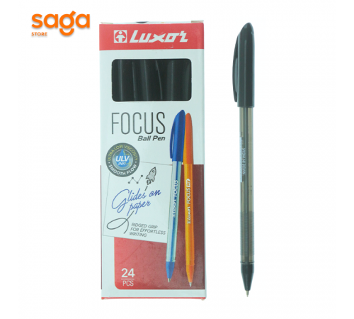 Ручка шариковая Luxor Focus, чёрный, 0,7мм. 16401.