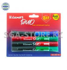 Набор маркеры для доски Luxor DUO 33000.