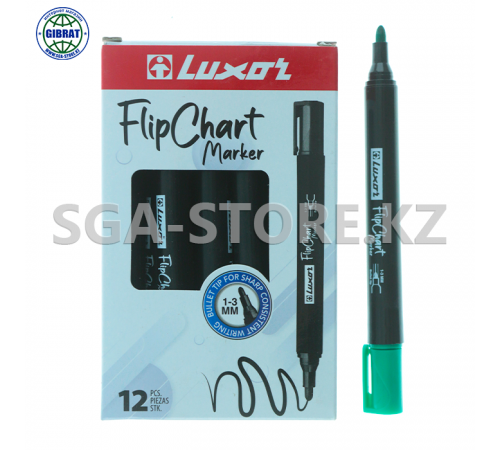 Маркер для доски Flip Chart, зелёный. 5154.