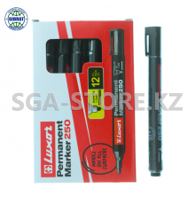 Маркер перманентный "Luxor", черный, 3451.