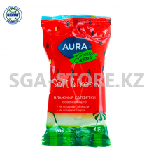 Салфетки влажные 15шт.