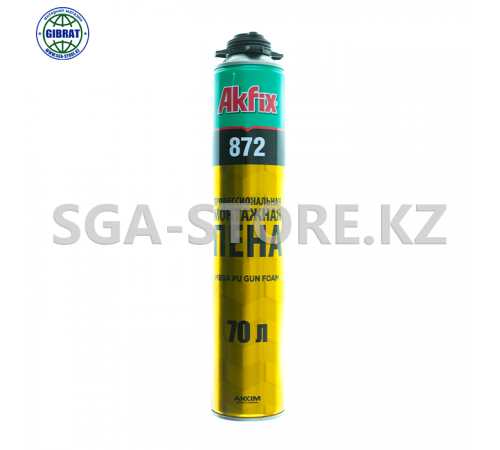 Профессиональная монтажная пена Akfix 875  70л.