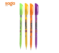 Ручка шариковая LUVA, синий, 0,6мм. CL-705