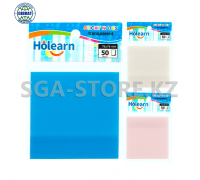 Стикер прозрачный 76*76мм, 50шт. 3302.