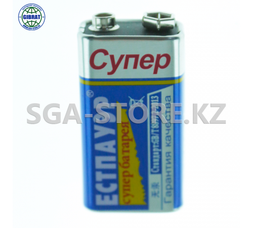 Батарейка в упаковке-2шт. "ЕСТПАУЕР 6F229V/8897"