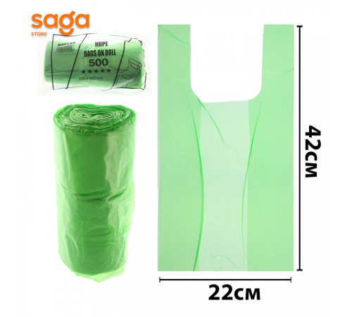 Пакет/Майка 2-нан 500гр 1/50 Кайс гоо 220*420мм