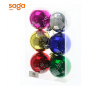 Набор ёлочных шаров ИНГ 9