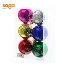 Набор ёлочных шаров ИНГ 9