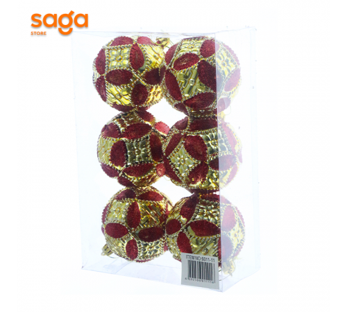 Набор ёлочных шаров ИНГ 6011-11