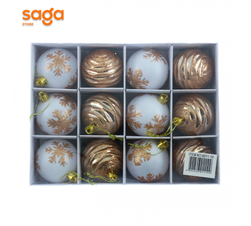 Набор ёлочных шаров ИНГ 6011-10