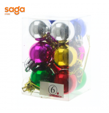 Набор ёлочных шаров ИНГ 6.