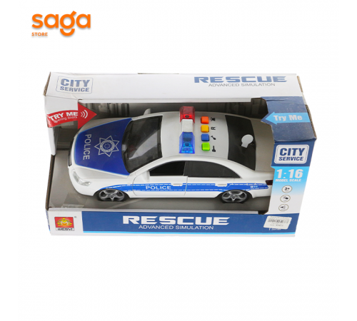 Машина Полицейская в коробке музыкальная 560.