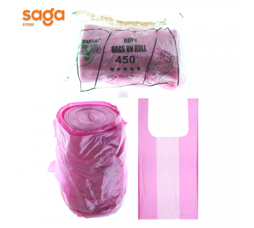 Пакет/Майка 2-нан 450гр бб 1/50 ЭКО "Цветной"