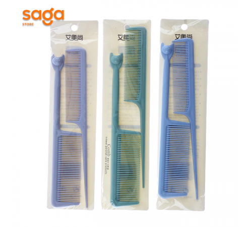 Расческа пластиковая 2х TR16-9/822-3  20х