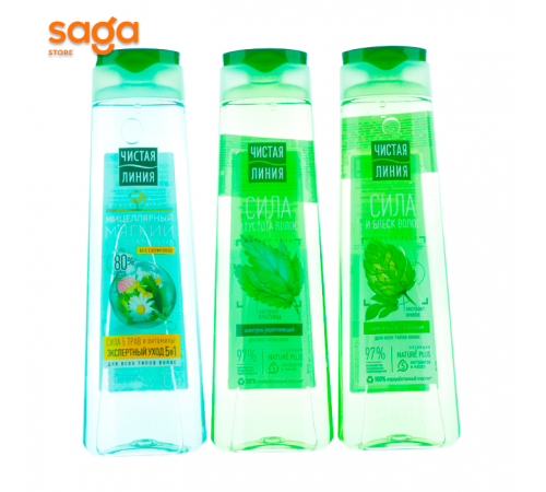 Шампунь Чистая линия 400мл.