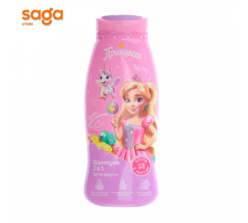 Шампунь детский Принцесса 2в1 400мл.