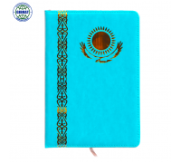 Блокнот Казахстан, формат-А5, в клетку, KZ 25180.