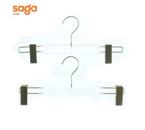 Вешалка прищепка, золото, в упаковке-2шт. 1184