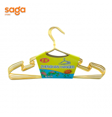 Вешалка металлическая, золото, в упаковке-10шт. 2209.