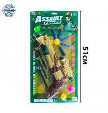 Револьвер в кортонке с шариками Assault 011.