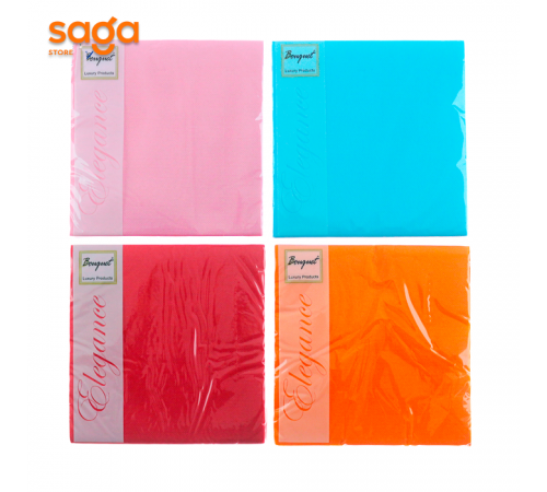 Салфетки декоративные, 2 слоя, 33х33см, в упаковке-20шт.