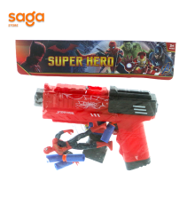 Пистолет орбиз с пулями "SUPER-MAN", в пакете 1853-23 G A