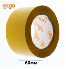 Клейкая лента/скотч ЖЕЛТАЯ , размер-60*160, в блоке-4шт, в коробке-30шт.