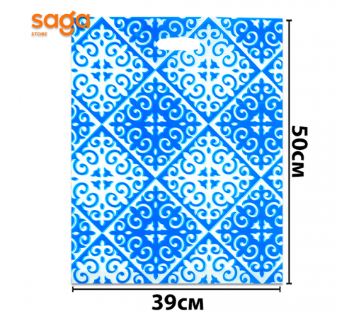 Пакет с вырубной ручкой “Орнамент средний" 1000.