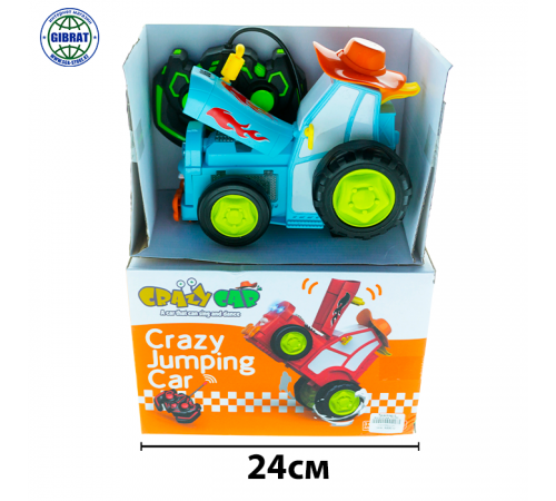 Машина радиоуправляемая Безумный Трактор 2101.