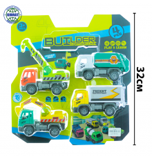 Машина Спецтехника в упаковке 4х 2956.