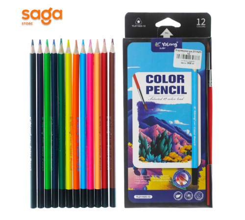 Карандаш цв Yalong 211025-12