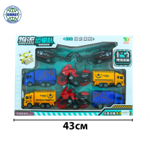 Машина набор Логистика в коробке 8х 600-37