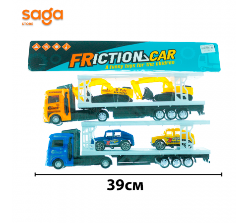 Машина Трейлер в пакете 2х 668-5