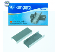 Скоба 24/6 "Kangaro", в коробке-20 пачек, в пачке-1000шт.