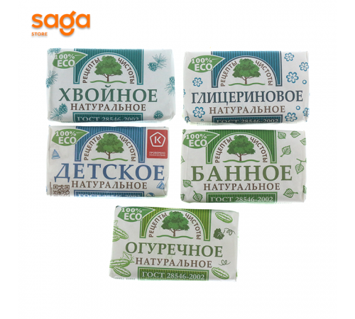 Мыло Рецепты чистоты 180гр