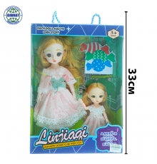 Кукла в коробке Linziagi 2х 6529.