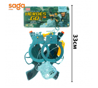 Пистолет Кобура револьвер 2х Real heroes 88999.