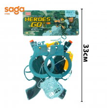 Пистолет Кобура револьвер 2х Real heroes 88999.