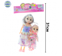 Кукла японка в пакете 3933-1