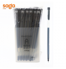 Ручка гелевая "Aihao", 0,5мм черный 60/2160 47930.