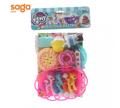 Посуда пони в салафане 554-1