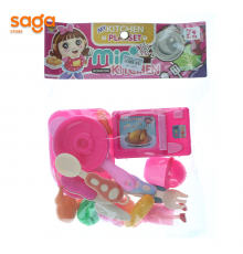 Посуда с куклой в салафане 218-7