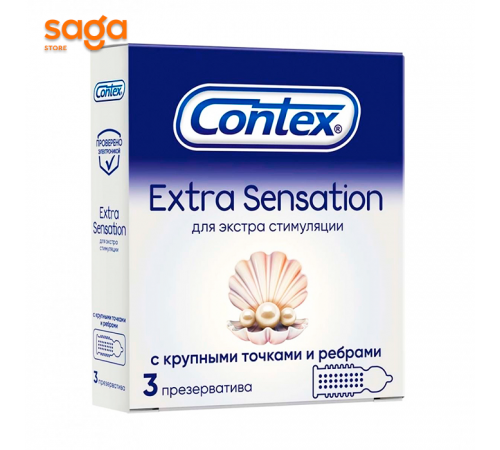Презервативы  Гусарские с точками и ребрами в пачке-3шт.