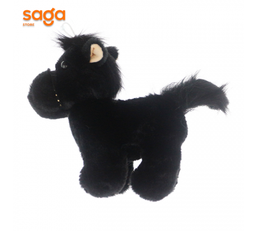 Мягкая игрушка Лошадь маленкие (белый и черный) 24см