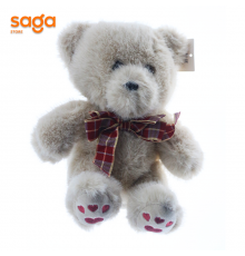 Мягкая игрушка Медведь бантик 25см