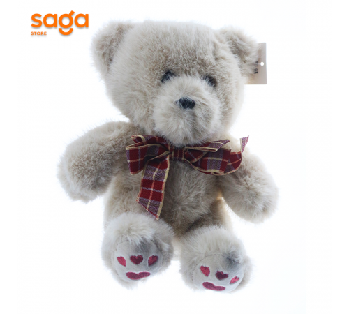 Мягкая игрушка Медведь бантик 25см