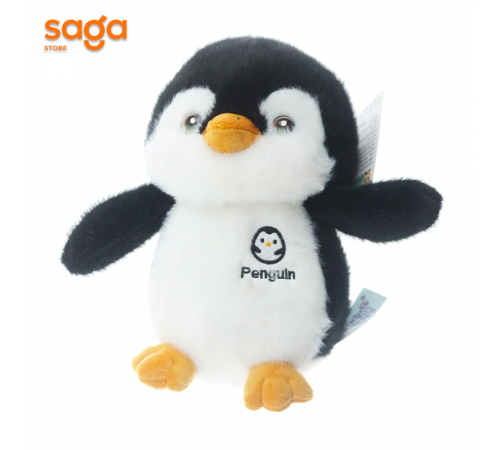 Мягкая игрушка Пингвин черный 25см