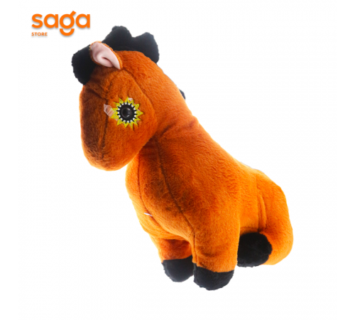 Мягкая игрушка Лошадь с пледом 55см