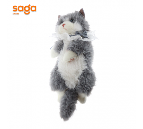 Мягкая игрушка музыкальная сумка Кошка 55см